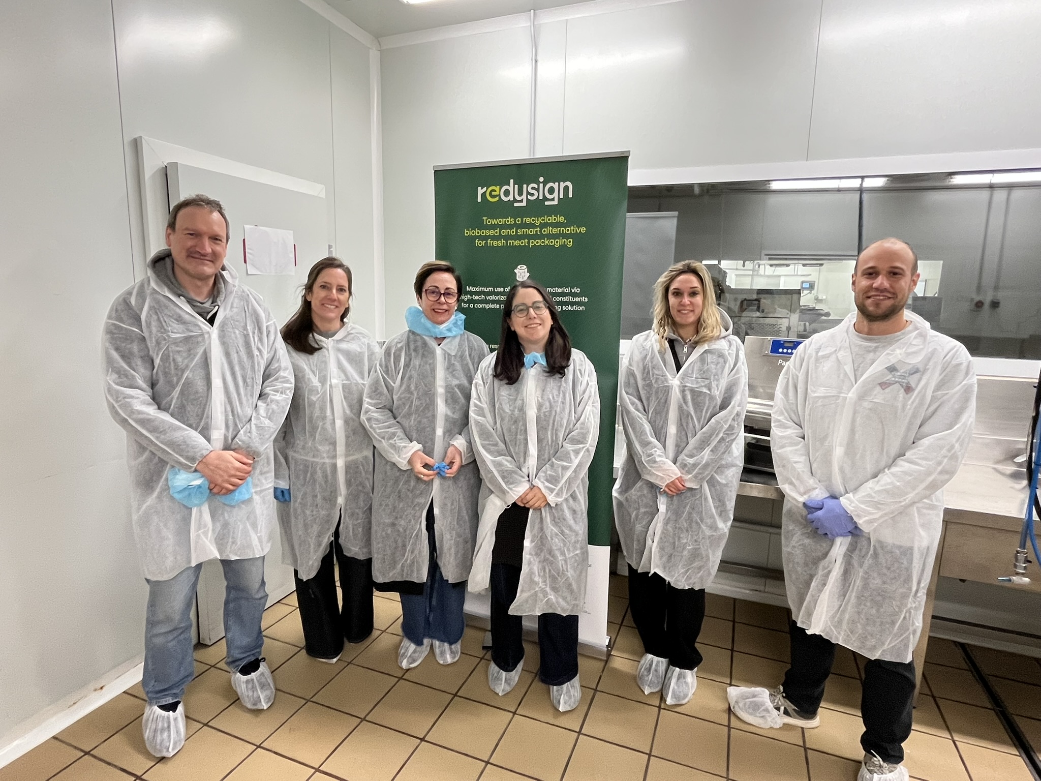 REDYSIGN consortium participants during the first prototype trials