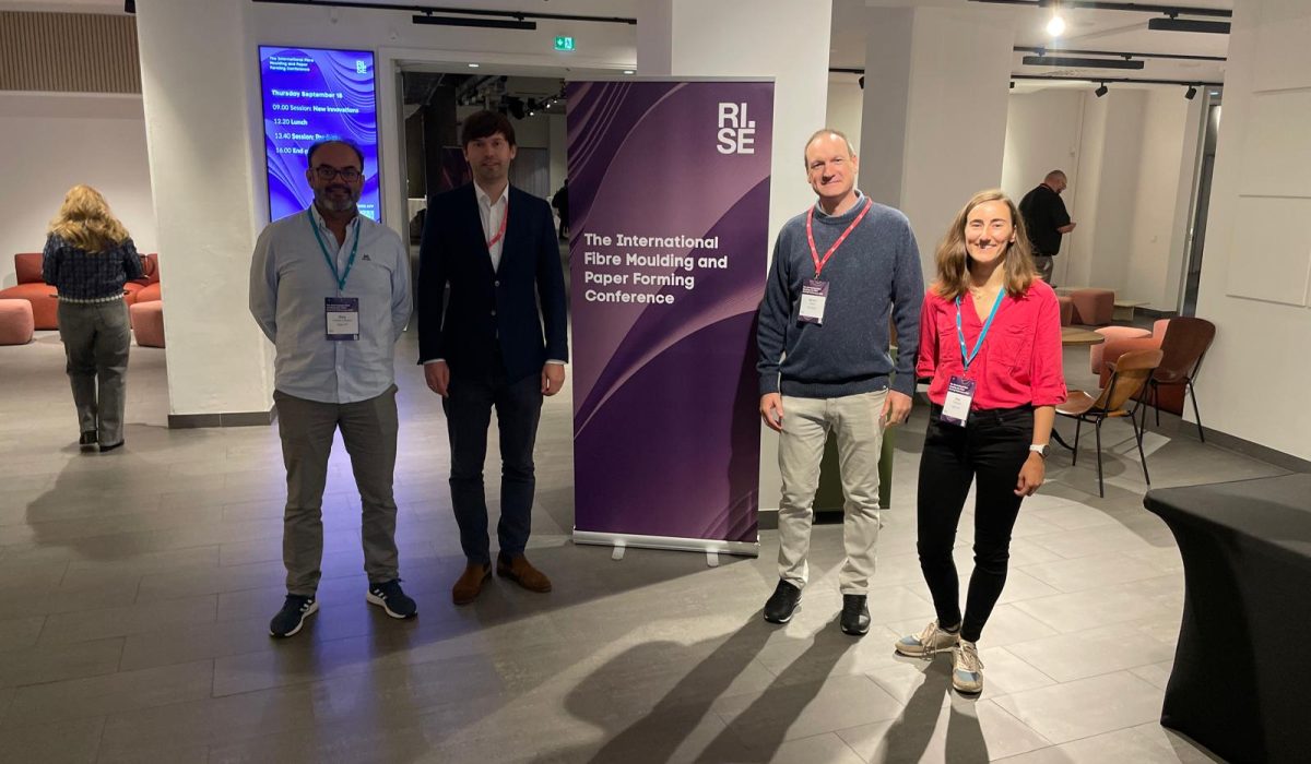 Gary (PFI), Gert (FIB), Alvaro (TEC) and Eva (PFI) at IFPC2025