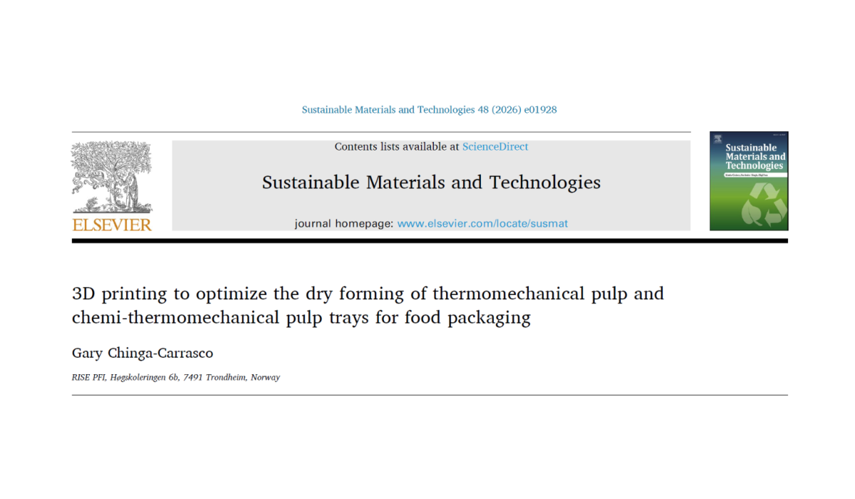 REDYSIGN scientific paper on dry-forming trays